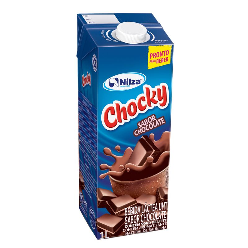 Bebida Láctea Uht Nilza 1l Chocolate Edge (7898080641403)
