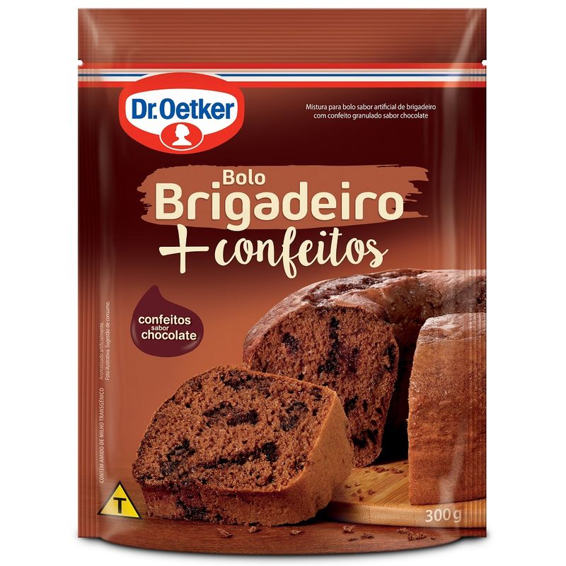 Mistura Para Bolo Dr.Oetker Brigadeiro 300g (7891048061824)