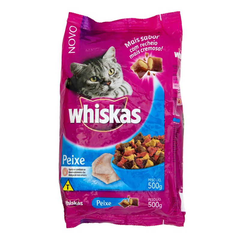 ALIM-GAT-WHISKAS-500G-PEIXE-PEIXE