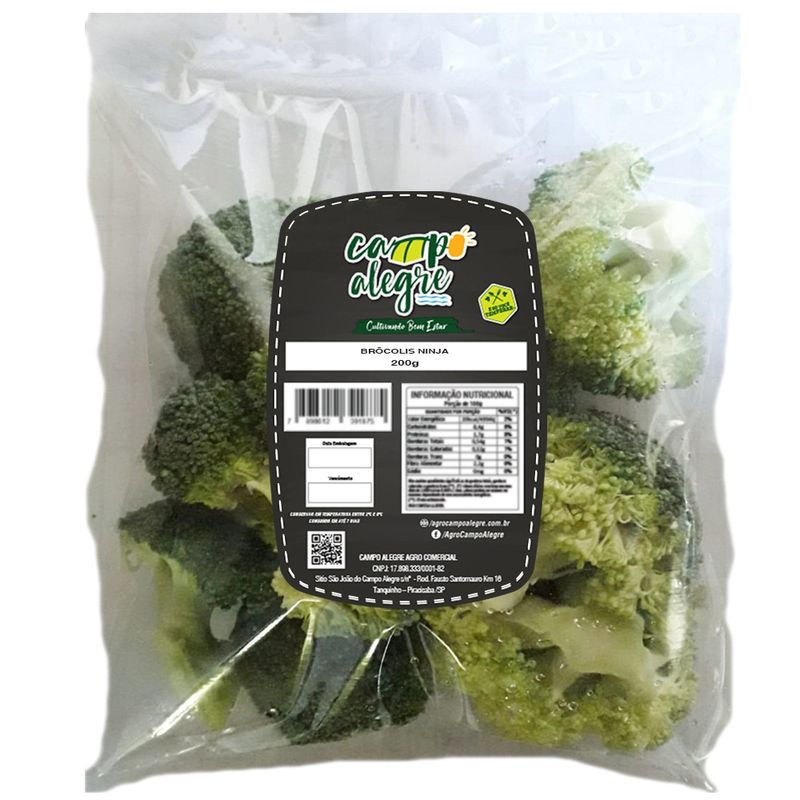 Brócolis Ninja Campo Alegre 200g (7898612392179)