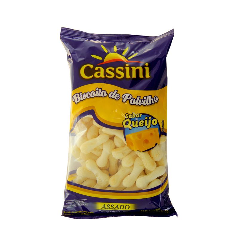 Biscoito Polvilho Cassini Queijo 100g (7898416780103)