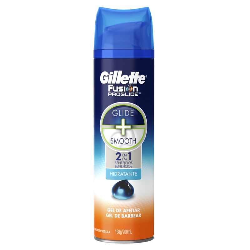 Gel de Barbear Gillette 200ml Fusion Hidratante (7506295348221)