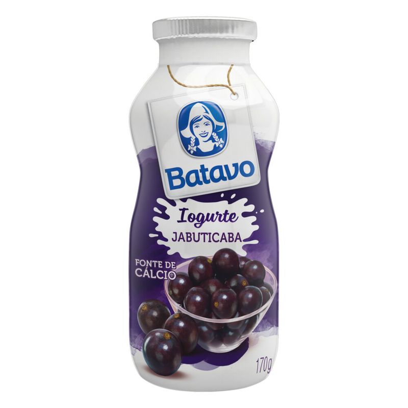 Iogurte Líquido Batavo 170g Jabuticaba (7891097102936)