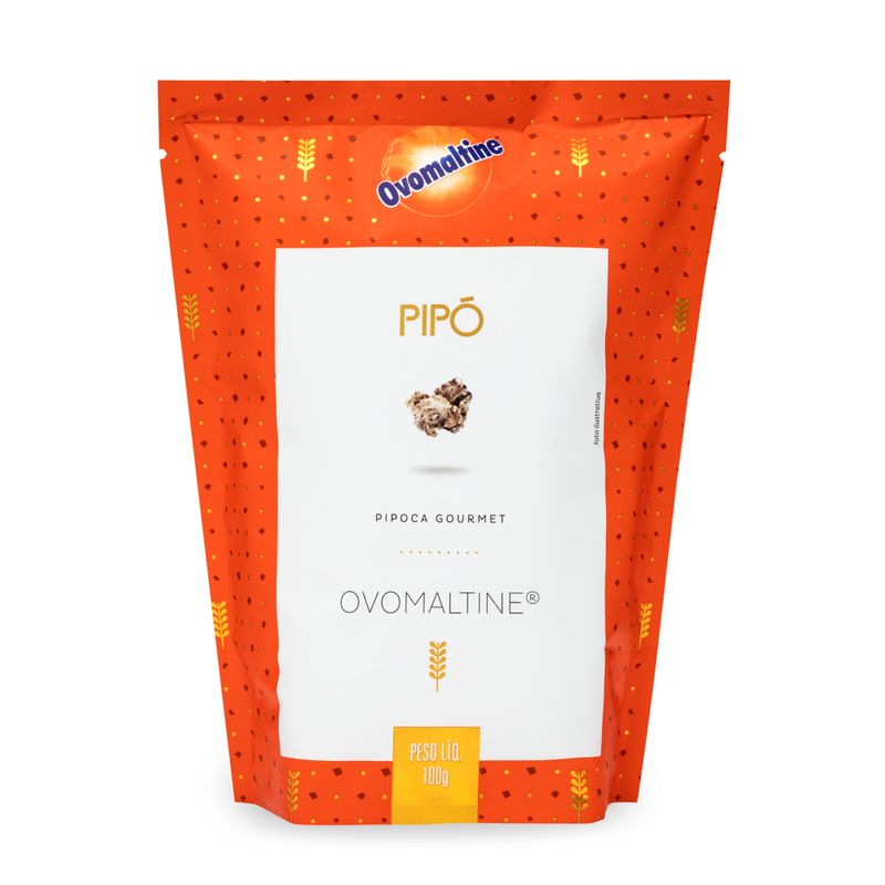 Pipoca Doce Pipo Ovomaltine 100g (7898953538403)