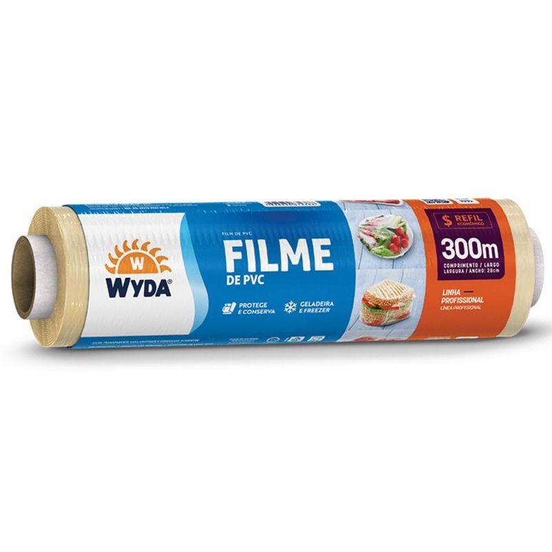 Refil Filme PVC Wyda 300m X 0,28 (7898930672366)