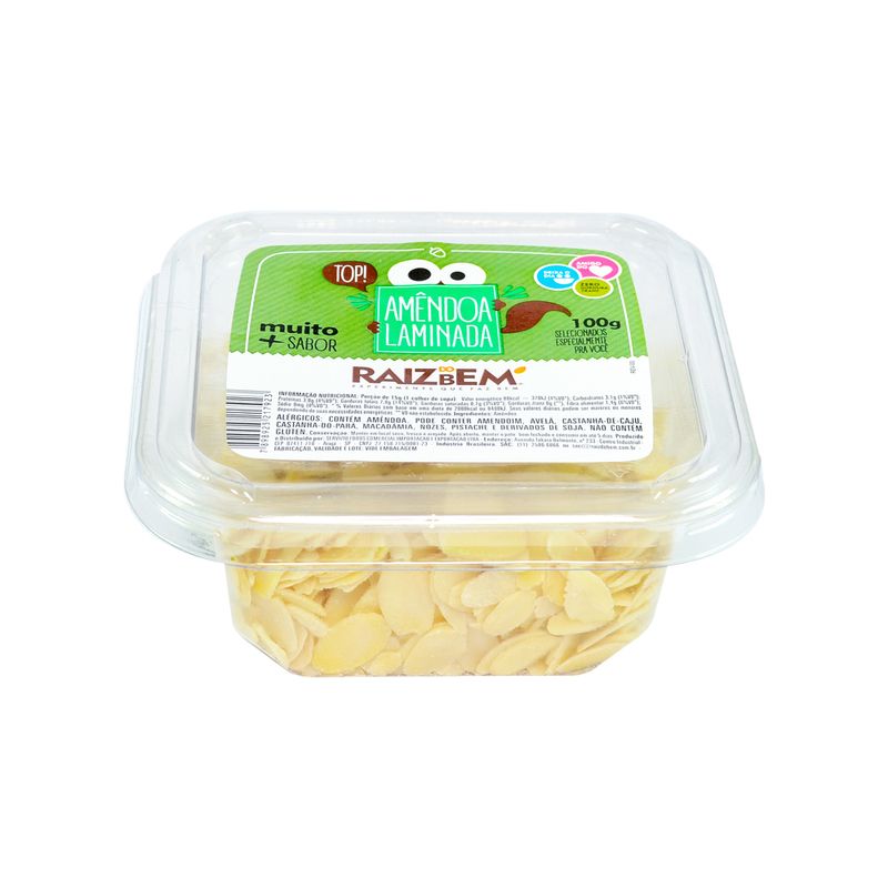 Amêndoa Lamin Raiz Bem 110g (7898925215974)
