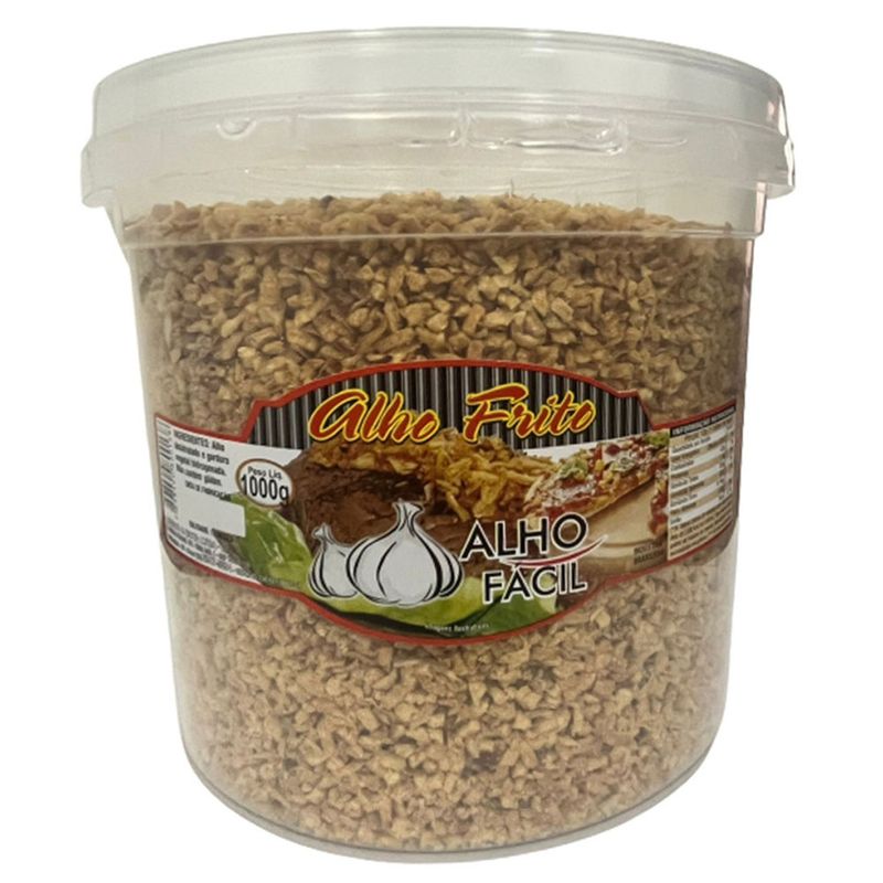 Alho Frito Alho Fácil 1kg (7898400800138)