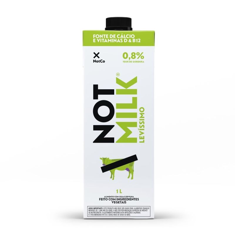 Bebida Not Milk Levíssimo 1l (7898686950329)