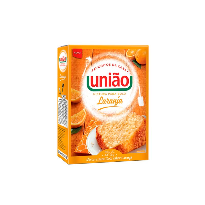 UNIÃO MISTURA PARA BOLO LARANJA 400g (7891910030224)