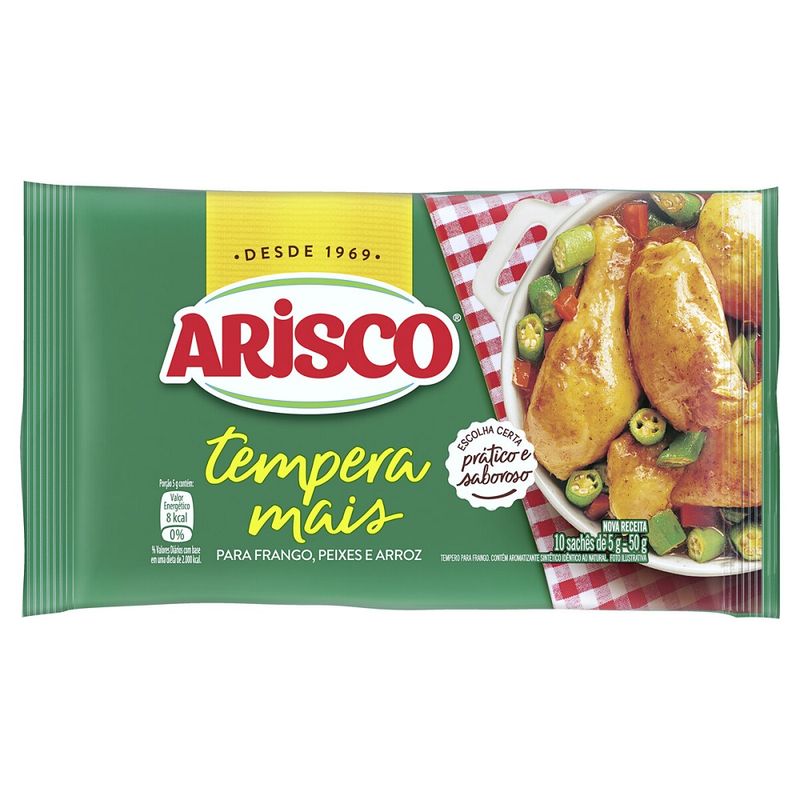 Tempero Pronto Arisco Tempera Mais Frango 50g (7891150088665)