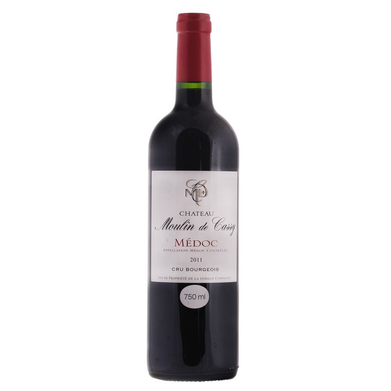 Vinho Frances Chateau Moulin Cassy 750ml Tinto Seco (3760117881752)
