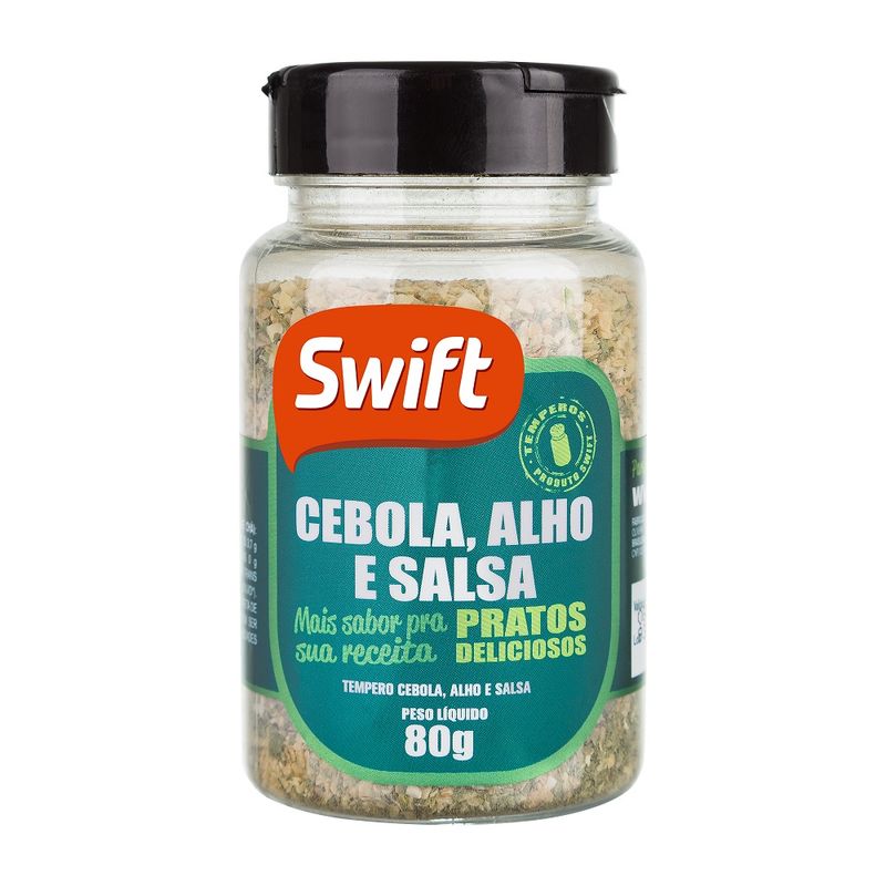 Tempero Cebola Alho Salsa Swift 80g (7899567235443)