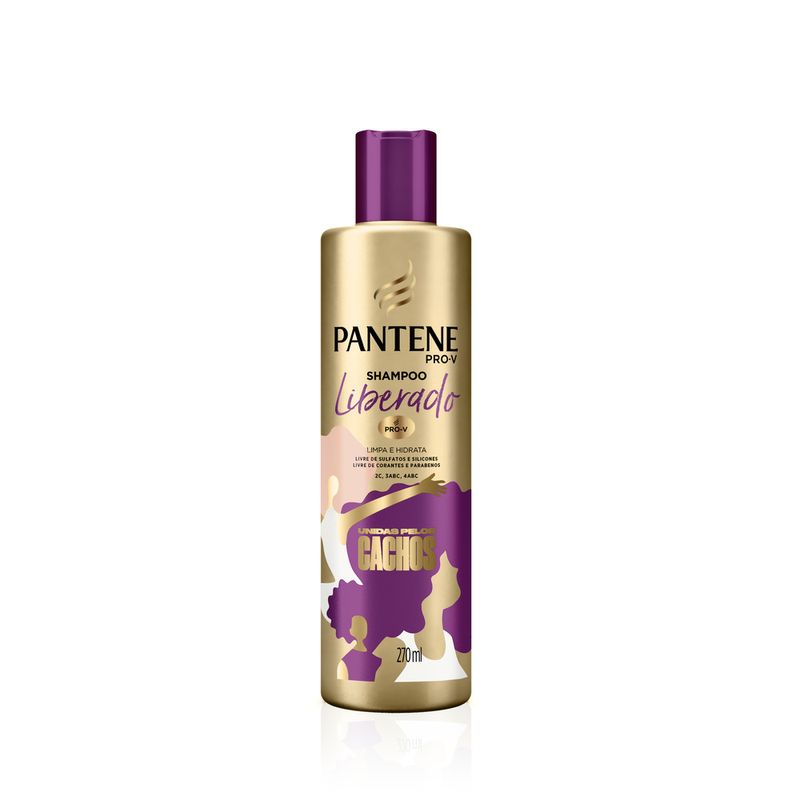 Shampoo Pantene Unidas Pelos Cachos 270ml (7500435136952)