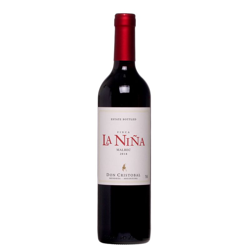 VINHO ARGENTINO FINCA LA NINA 750ML MALBEC TINTO (7798078000789)