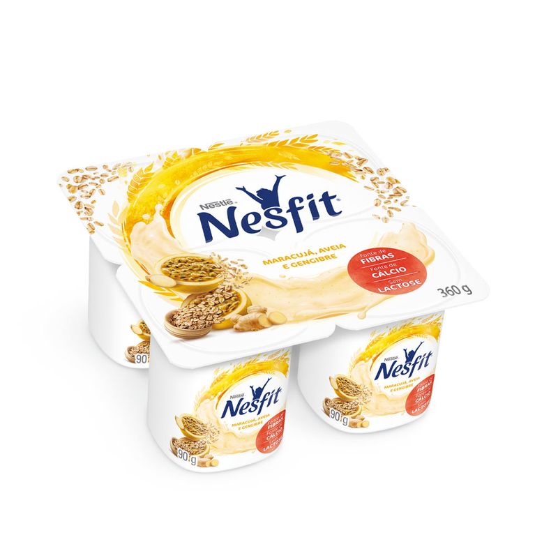 Iogurte Polpa Nesfit 360g Sem Lactose Maracujá (7891000334010)