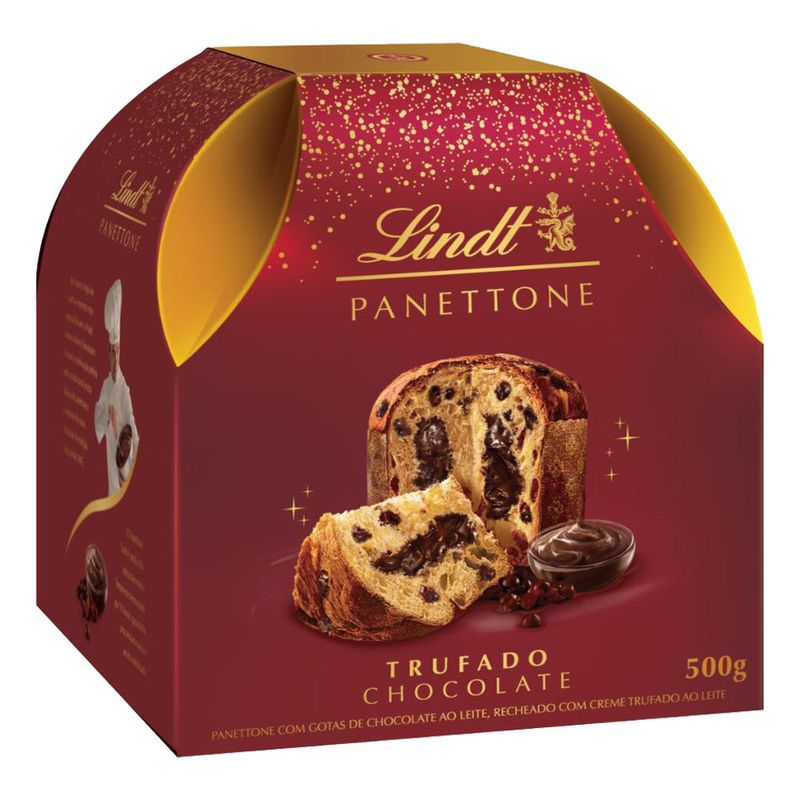 Panettone Lindt Trufado Chocolate 500g (7908492700190)