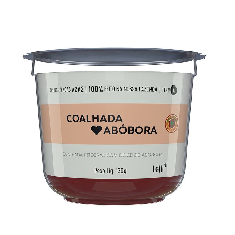 Coalhada Com Abóbora Letti 130g (7898925856177)