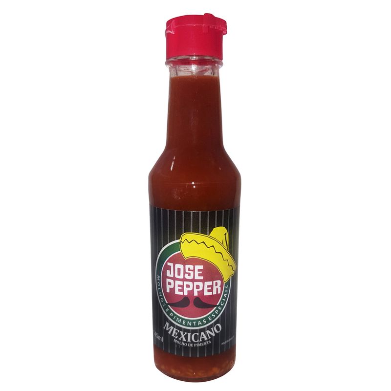 Molho Pimenta José Pepper 145g Mexicana (7898206181783)