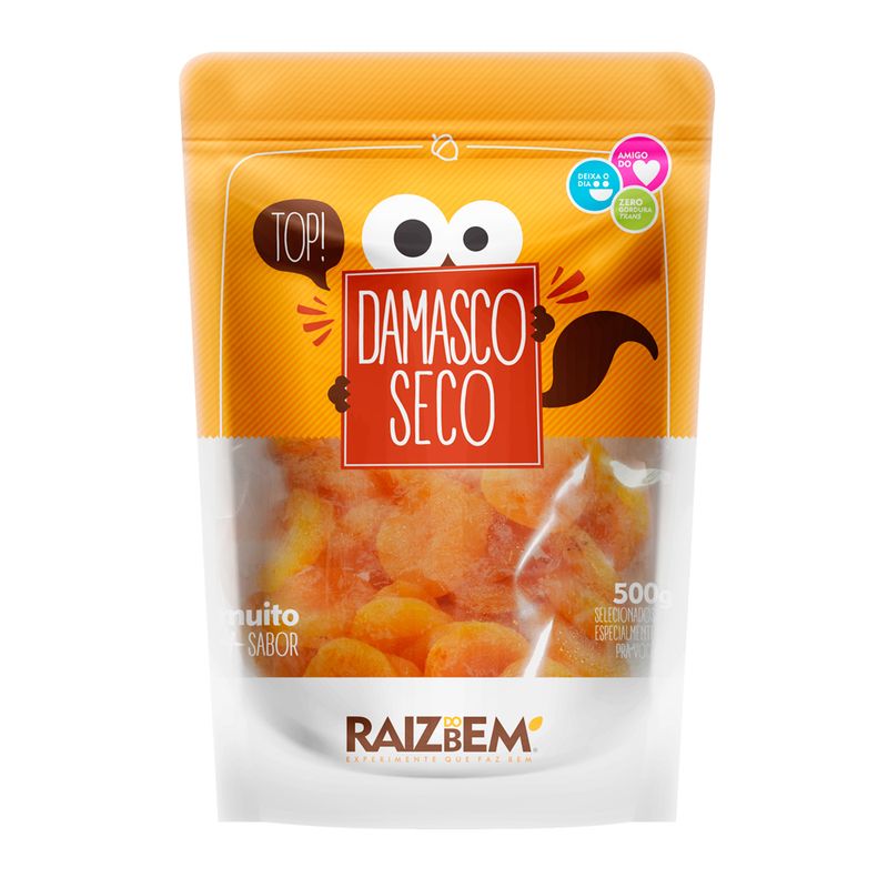 Damasco Seco Raiz Bem 500g (7898925218555)