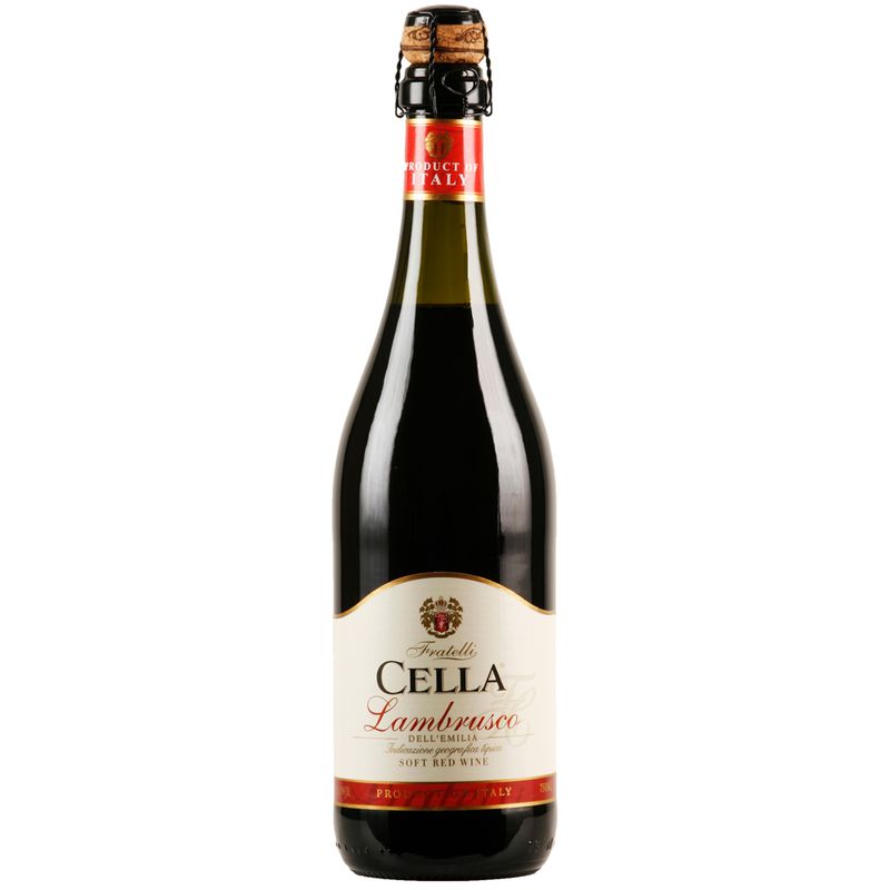 Vinho Italiano Lambrusco Cella Amabile Tinto (8001929166558)