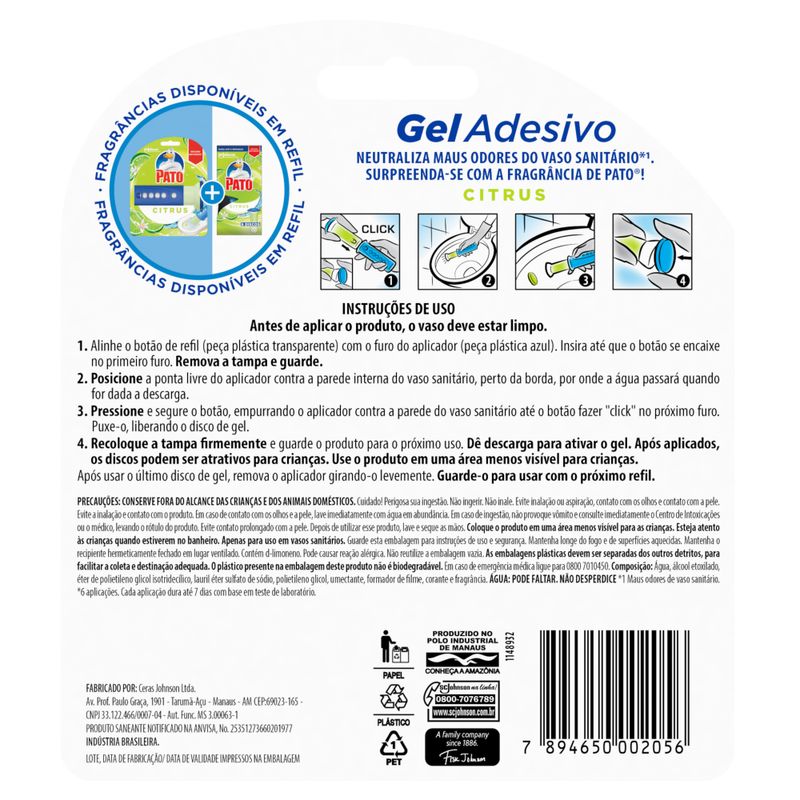 GEL-ADESIVO-SANIT-PATO-AP-C-6-DISC-CITRUS