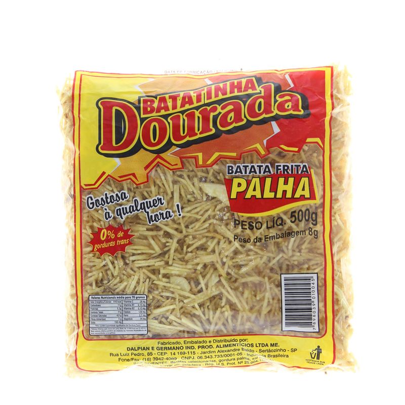 Batata Palha Dourada 500g (7898039010045)
