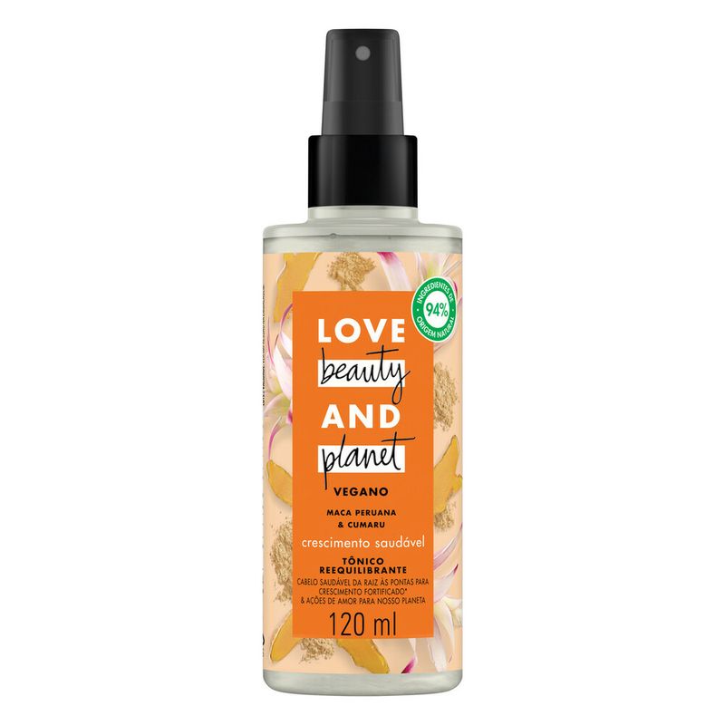 Tônico Capilar Love Beauty 120ml Crescim (7891150074750)