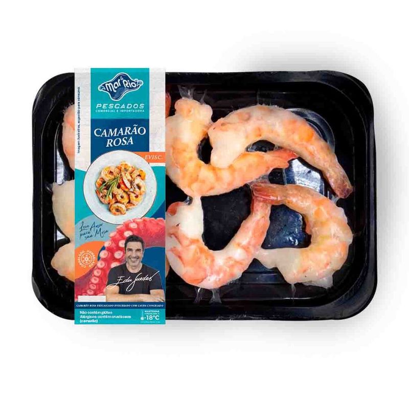 Camarão Rosa 41 50 Mar Rio 250g Com (7908090302420)