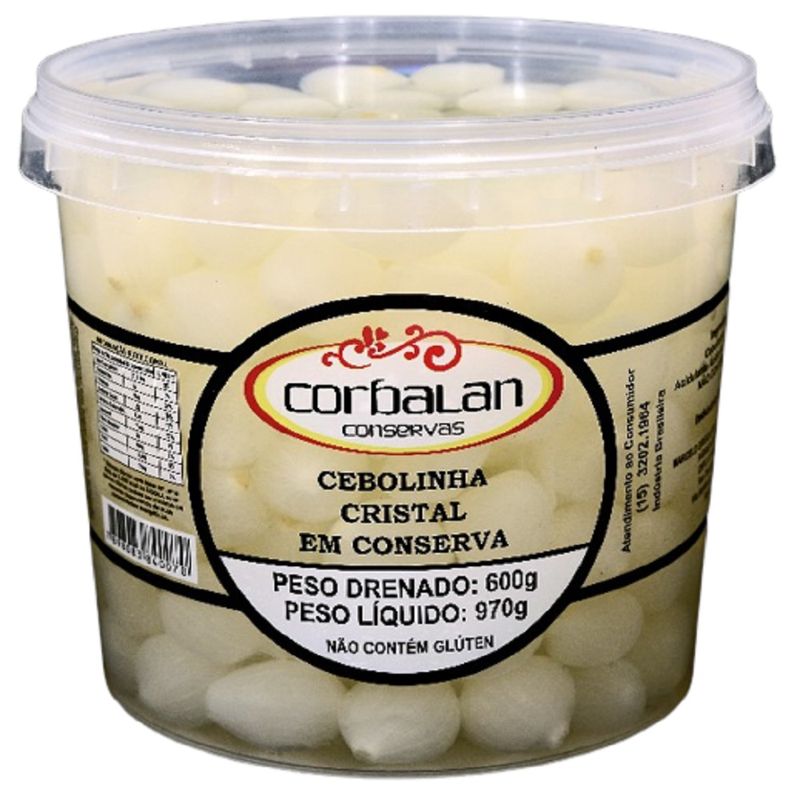 Cebolinha Cristal Conserva Corbalan 600g (7898083840070)