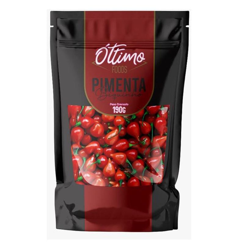 Pimenta Biquinho Ottimo Foods Sachê 190g (7898930241418)