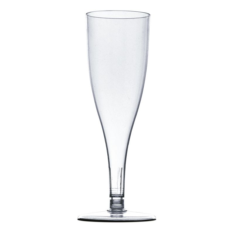 Taça Espumante Descartável Plastilânia 140ml Com 5 Base Cris (7898234376656)