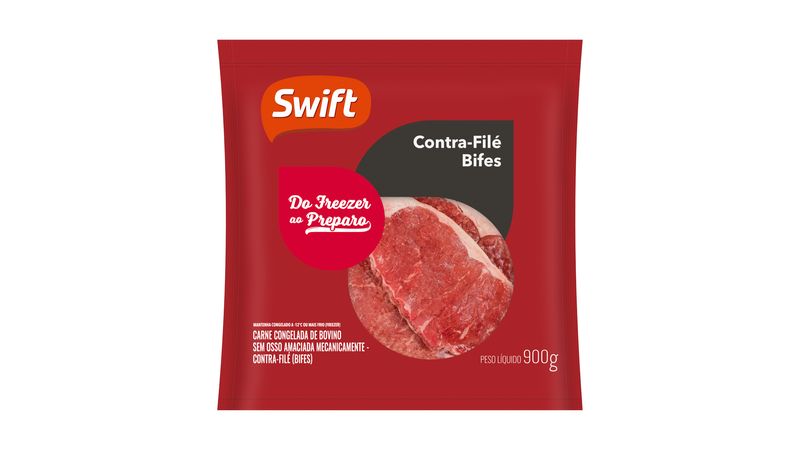 Bife Bovino Contra Filé Swift Congelado 900G - Supermercado Savegnago