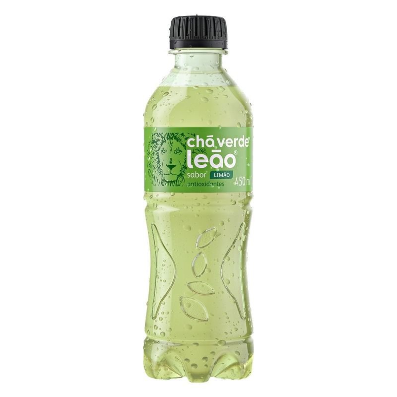 Chá Verde Leão Sabor Limão Zero PET 450ML (7891098041913)
