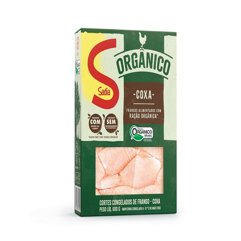Coxa De Frango Sadia Organica 600g (7891515554330)