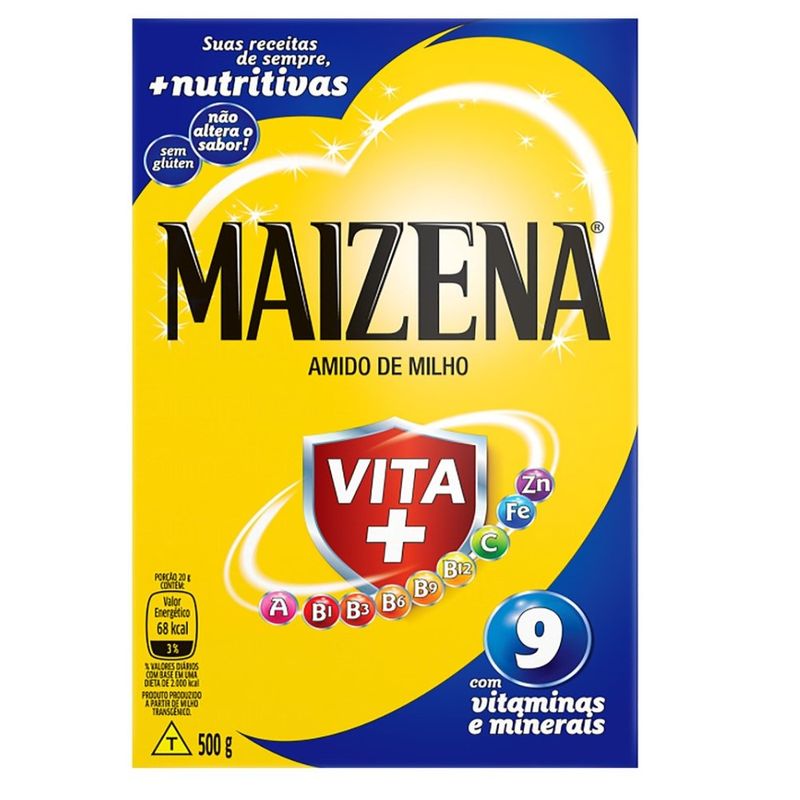 Amido Milho Maizena Vita 500g (7891150077089)