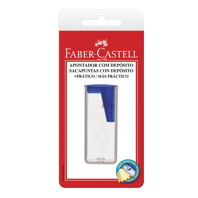 Apontador Com Deposito Faber Castell Sm/060124zf (7891360302698)