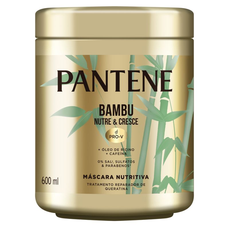 Máscara De Tratamento Pantene Bambú 600ml (7500435154291)