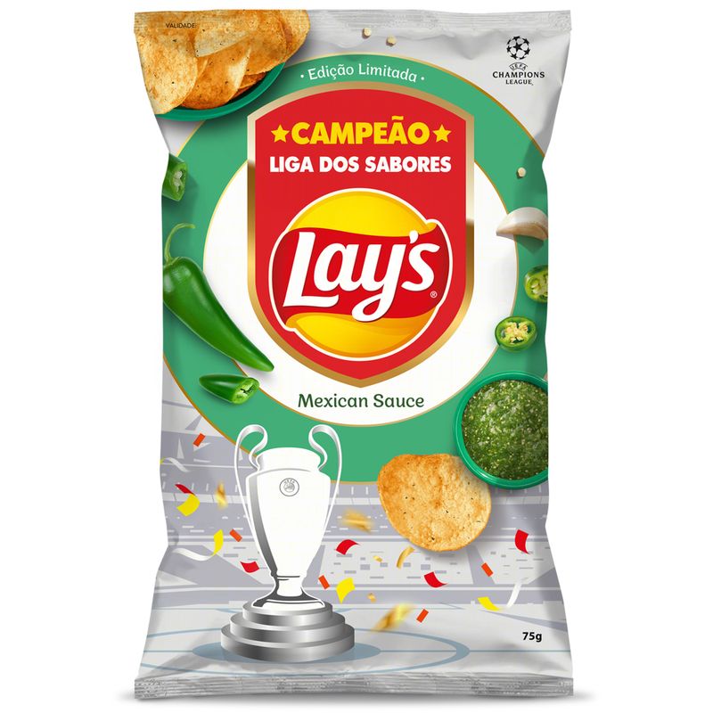 Salgado Batata Lays Mexican Sauce 75g (7892840818968)