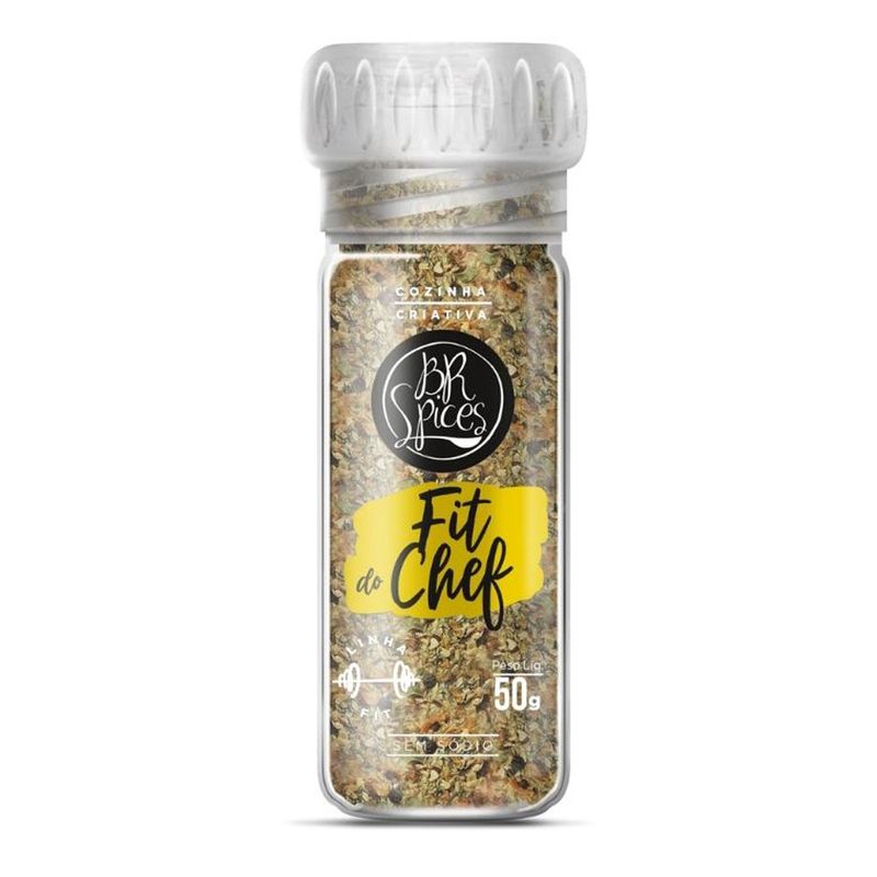 Fit Do Chef Br Spices Com Moedor 50g (7898635643777)
