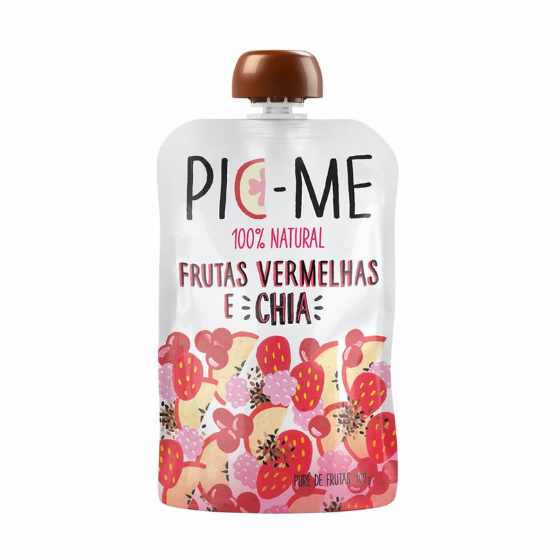 Pure Frut Pic Me 100g Frutas Amarelas Chia (7899879300150)