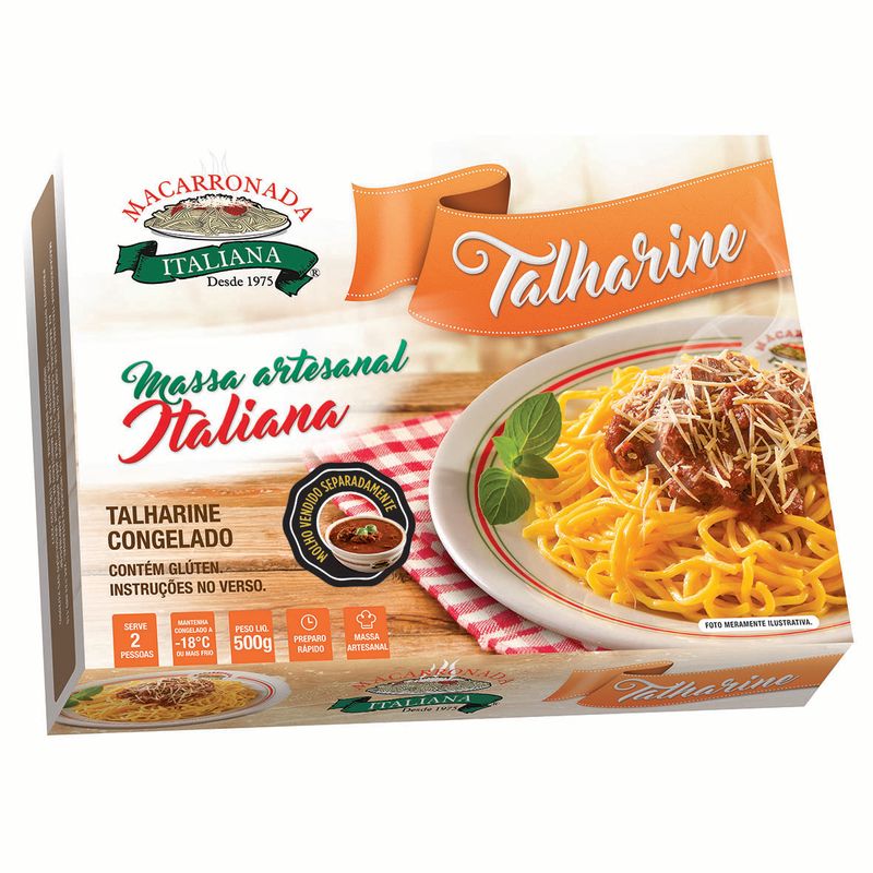 Prato Pronto Italiana 500g Talharine (7898270430107)