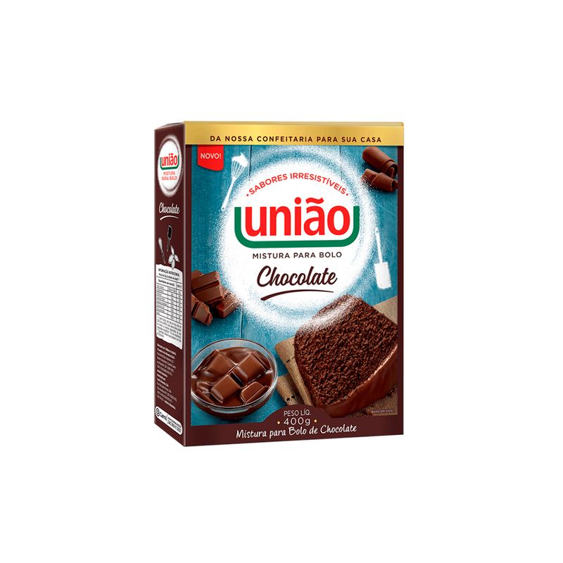 UNIÃO MISTURA PARA BOLO CHOCOLATE 400g (7891910030200)