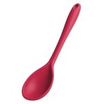 COLHER-ARROZ-SILICONE-EURO-VERMELHA