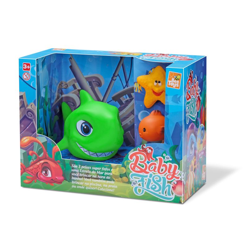 Brinquedo Baby Fish Tubarão Bee Toys (7898447975912)