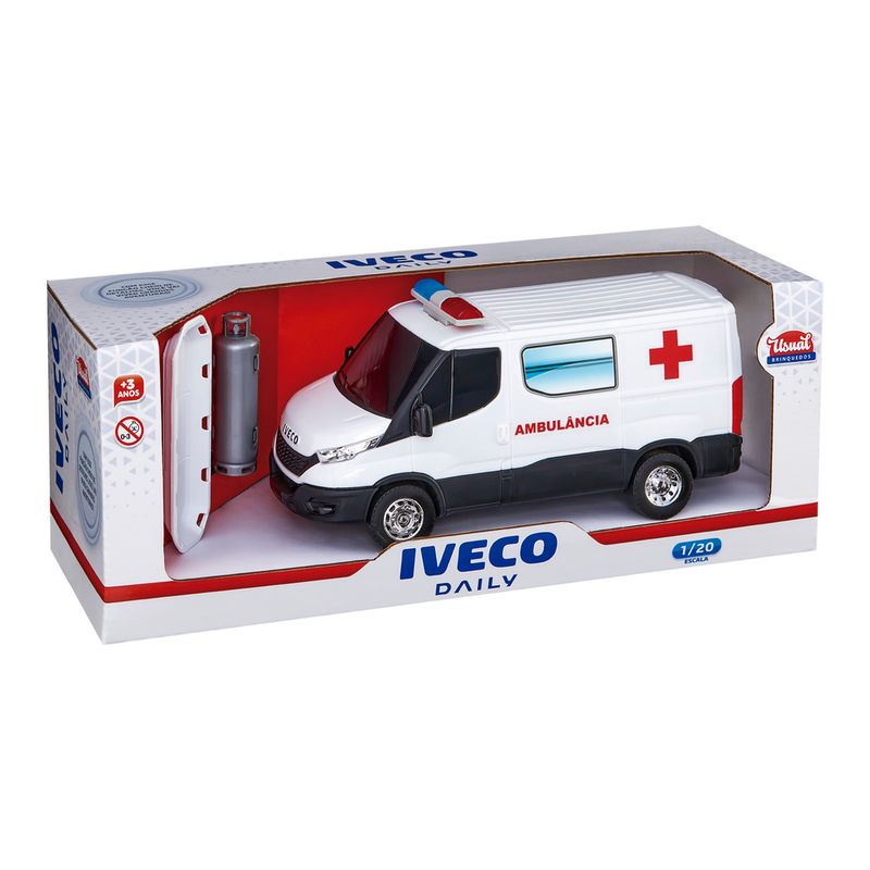 Brinquedo Ambulância Iveco (7898300575761)