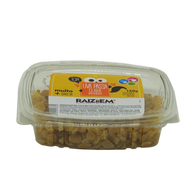 Uva Passa Clara Raiz Bem Sem Sement 150g |Savegnago (7898925218760)