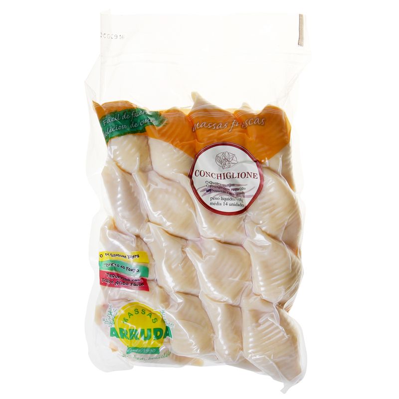 MASSA CONCHIGLIONI ARRUDA 700G PRESUNTO/MUSSARELA (7898048015031)
