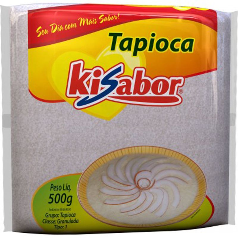 Goma Pronta Tapioca Kisabor 500g (7898416521225)