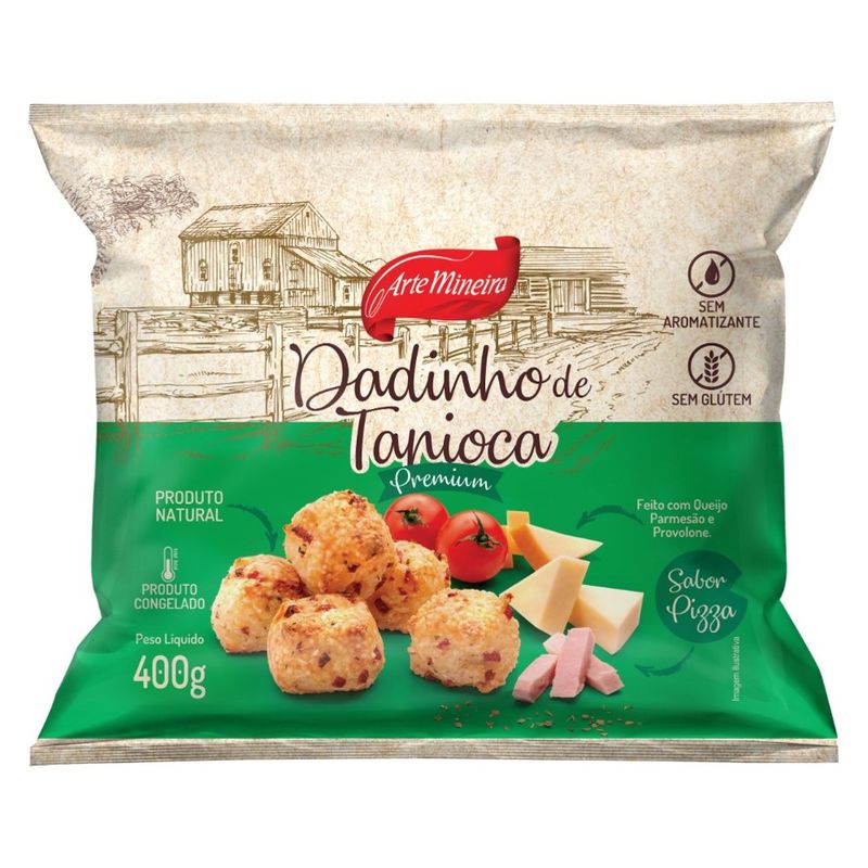 Dadinha Tapioca Arte Mineira 400g Pizza (7897712903056)