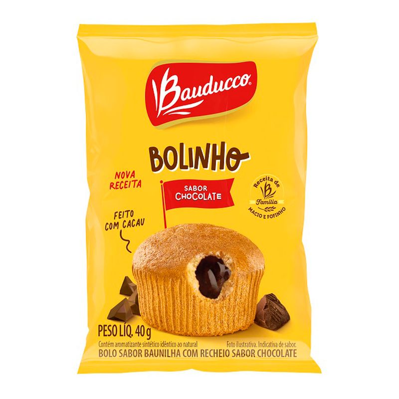 Bolinho Bauducco Chocolate 40g (7891962067902)
